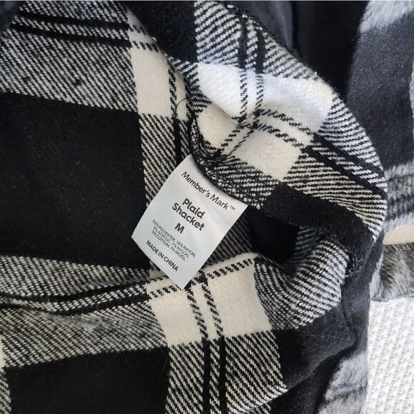 Members mark plaid shacket new with tags - Picture 8 of 11